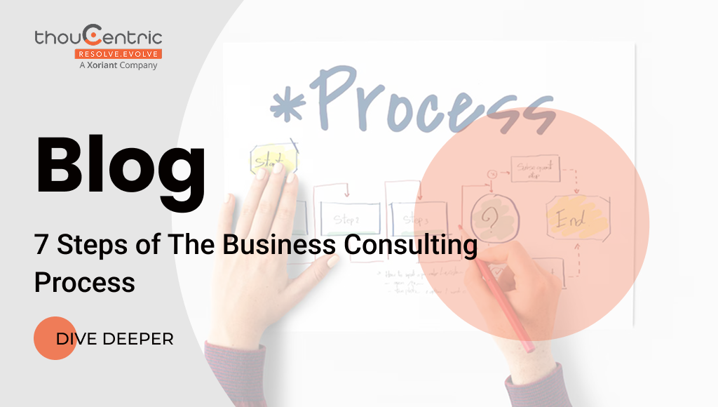 7 Steps of The Business Consulting Process- thoucentric
